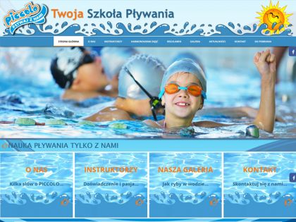 Piccolo - nauka pływania
