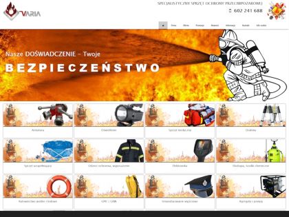 VARIA Zaopatrzenie straży