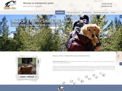 Wczasy z psem Demo Dog