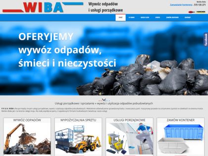WIBA - Wywóz odpadów i usługi porządkowe