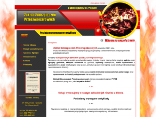 Zakład zabezpieczeń przeciwpożarowych
